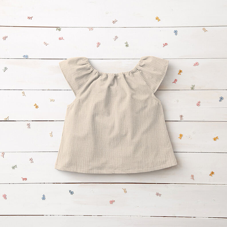 Double Gauze/Muslin – light beige,  image number 8