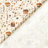 Cotton Jersey little houses on the meadow – offwhite,  thumbnail number 4