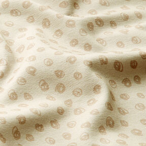 Baumwolljersey Kringel – natural, 