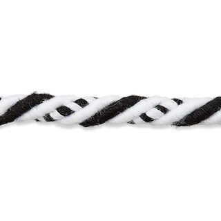 Cord Nautical [8mm] – white/black, 