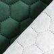 Upholstery Fabric Velvet Honeycomb Quilt – dark green,  thumbnail number 6