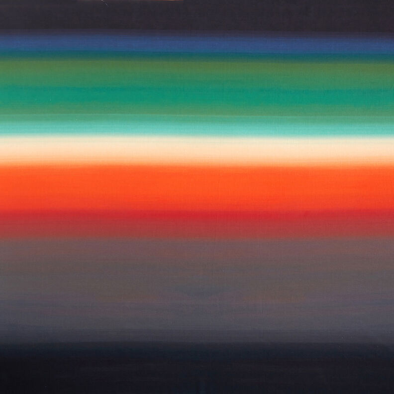 GOTS Cotton Batiste gradient sunset | TCC x LOOKS by Wolfgang Joop – orange/slate grey | Remnant 70cm,  image number 1