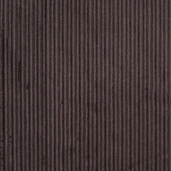 Plain Cotton Viscose Blend Stretch Cord – black brown,  image number 7
