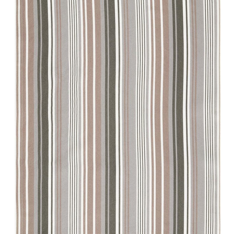 Outdoor Deckchair fabric Longitudinal stripes 44 cm – light brown/light grey,  image number 1