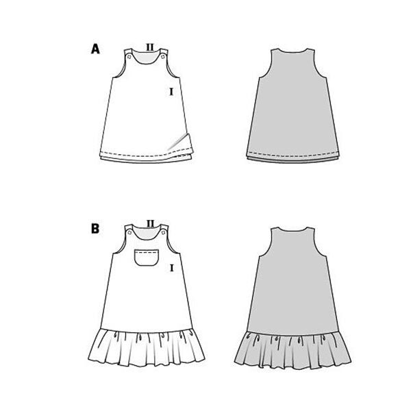 Dress | Burda 9238 | 104-146,  image number 10