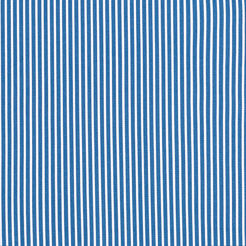 Cotton Poplin Stripes – denim blue/white,  image number 1