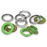Eyelets with washers [15 pieces | Ø 14 mm] | Prym – light green/metallic silver,  thumbnail number 2