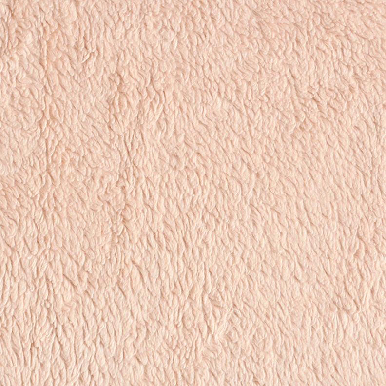 Plain cotton sherpa – beige,  image number 1