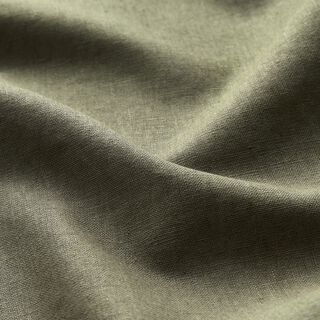 washed linen cotton blend – light khaki, 