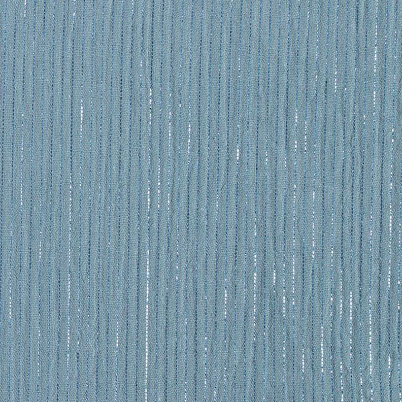 Shimmer Stripes Cotton Muslin – dove blue,  image number 1