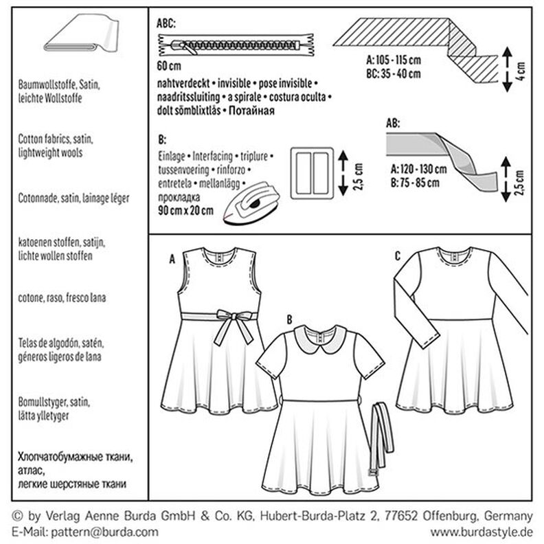 Dress, Burda 9379,  image number 5