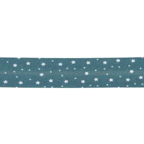 Bias binding Stars Organic cotton [20 mm] – petrol, 