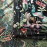 Decor Fabric Tapestry Fabric wildflowers – black/rosé,  thumbnail number 5