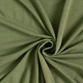 Bamboo Viscose Jersey Plain – olive, 
