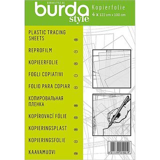 Burda Plastic Tracing Sheets, 