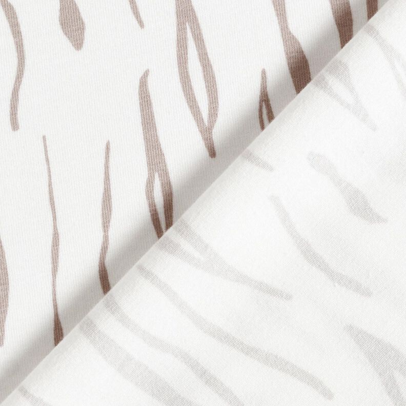 Zebra cotton jersey – offwhite,  image number 4