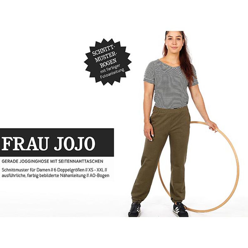 FRAU JOJO Joggers with In-Seam Pockets | Studio Schnittreif | XS-XXL,  image number 1