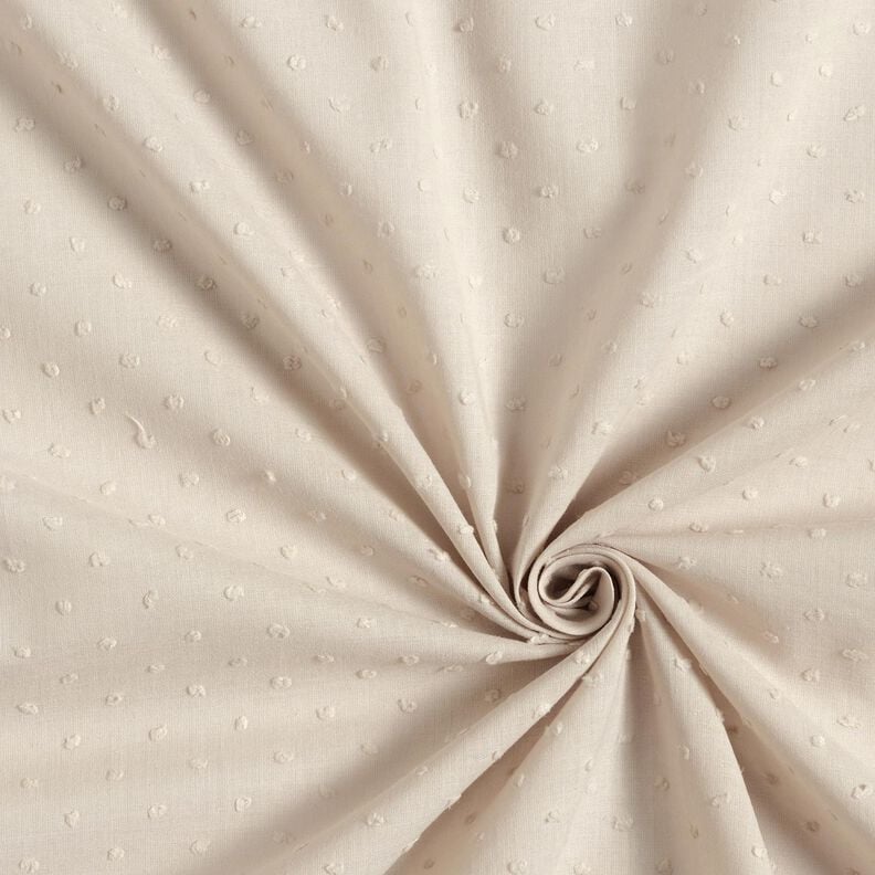 Cotton Batiste Dobby – natural, image number 1