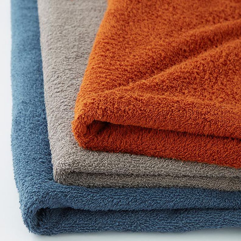 Towelling Fabric – dove blue, image number 8