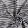 Fine Knit Narrow Stripes – antique silver/white,  thumbnail number 3