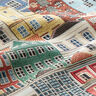 Decorative fabric Tapestry houses – light beige,  thumbnail number 2
