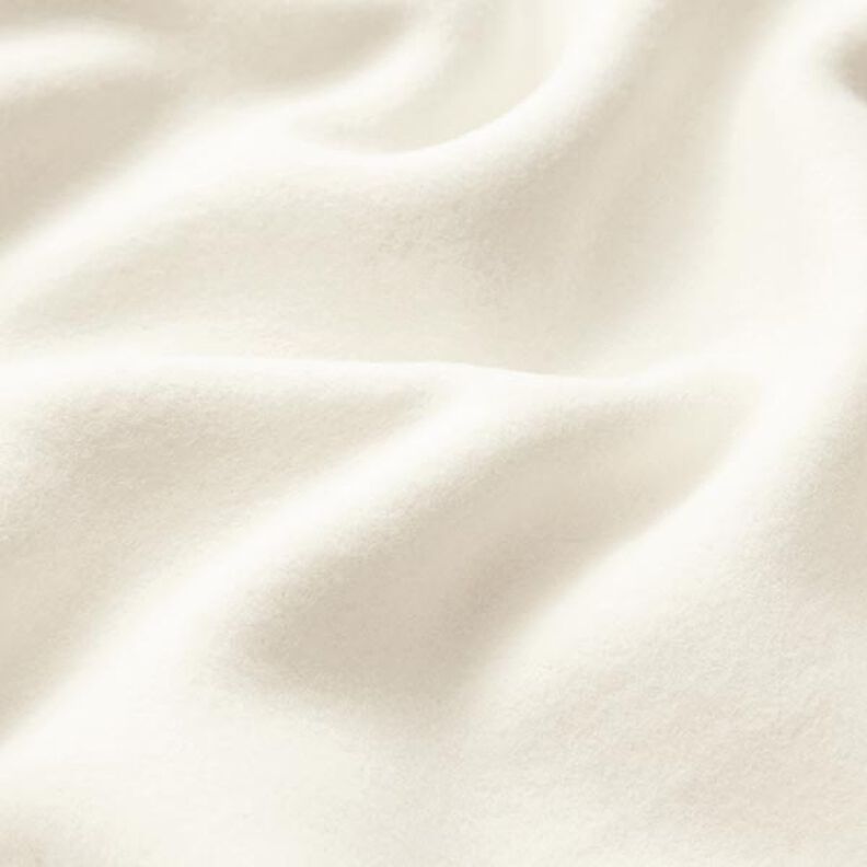 Cotton Fleece Plain – ivory,  image number 3