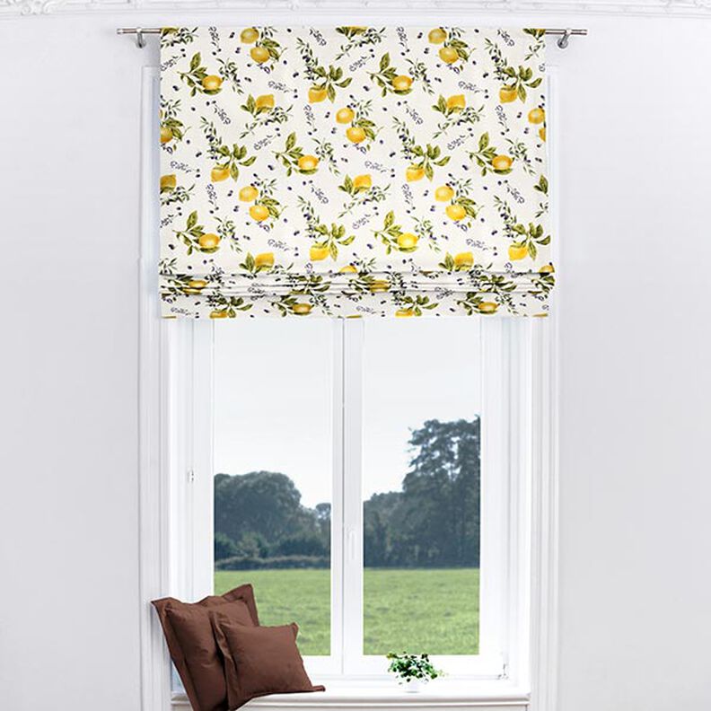 Decor Fabric Canvas Lemons – yellow,  image number 9
