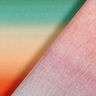 GOTS Cotton Batiste gradient sunset | TCC x LOOKS by Wolfgang Joop – orange/slate grey | Remnant 70cm,  thumbnail number 6
