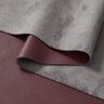 Imitation Leather with velour reverse  – merlot,  thumbnail number 3