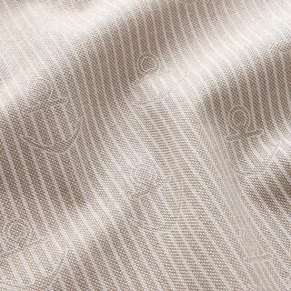 Decor Fabric Half Panama anchor – natural/white, 