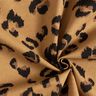 Decor Fabric Half Panama Leopard print – mocca/black,  thumbnail number 3
