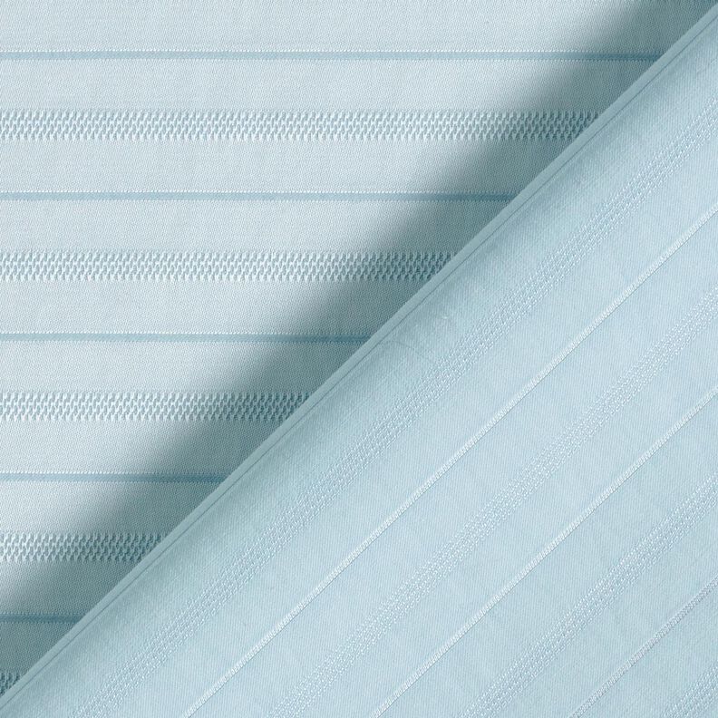 Stripes viscose satin – light blue,  image number 4