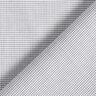 Shirt fabric fine grid check – black/white,  thumbnail number 4