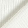 GOTS Triple-Layer Cotton Muslin – offwhite,  thumbnail number 5