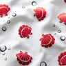 Cotton Jersey Shells Metallic – white/red,  thumbnail number 3