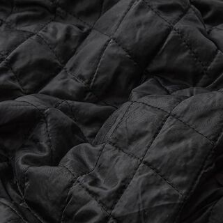 Quilted lining rhombus – black, 