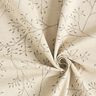 Decorative fabric half Panama delicate branches – natural,  thumbnail number 3