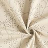 Decorative fabric half Panama delicate branches – natural,  thumbnail number 3