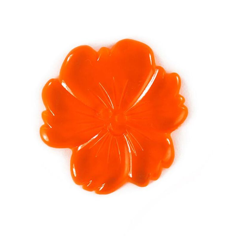 Plastic Button, Neon Flower 3,  image number 1