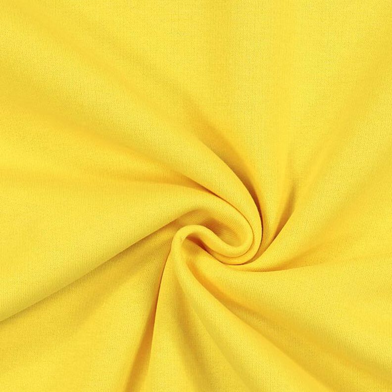 Brushed Sweatshirt Fabric – yellow,  image number 1