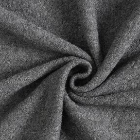 Lightweight viscose and wool blend knitted fabric – dark grey, 