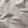Decor Fabric Half Panama Line Patchwork – taupe/natural,  thumbnail number 2