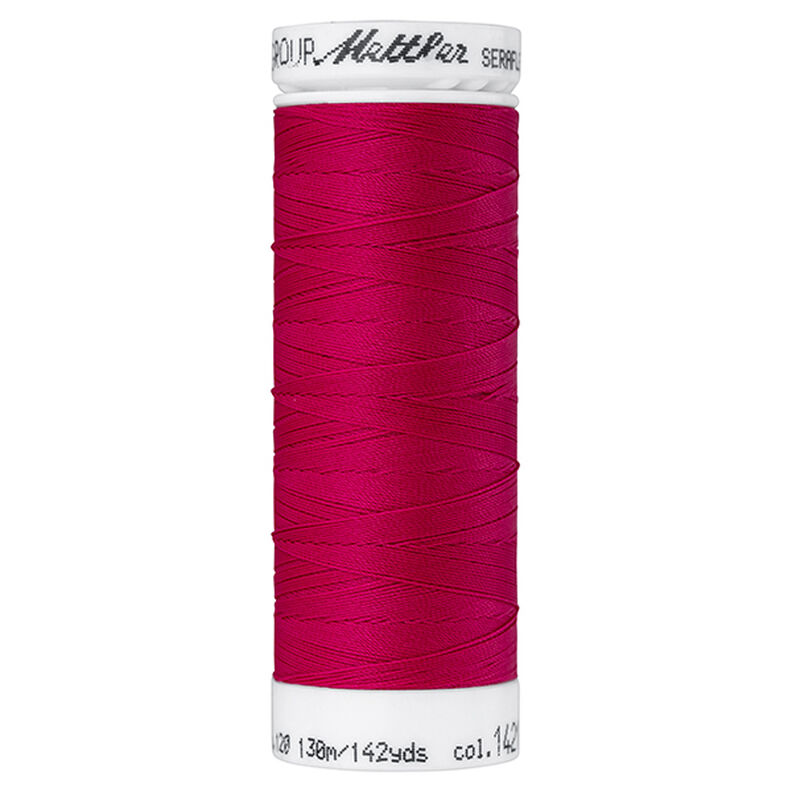 Seraflex Stretch Sewing Thread (1421) | 130 m | Mettler – pink, image number 1