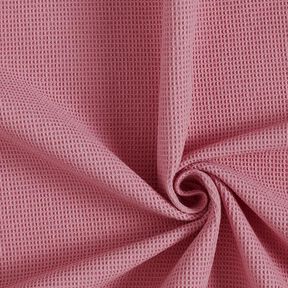 Waffle piqué Mini – pink | Remnant 90cm, 