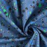 Softshell dripping blobs Digital Print – denim blue/grass green,  thumbnail number 4