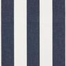 Awning fabric stripey Toldo – white/navy blue,  thumbnail number 1