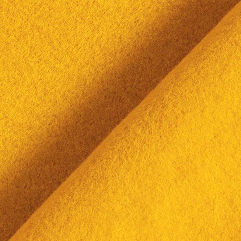 Cotton Fleece Plain – curry yellow, image number 4