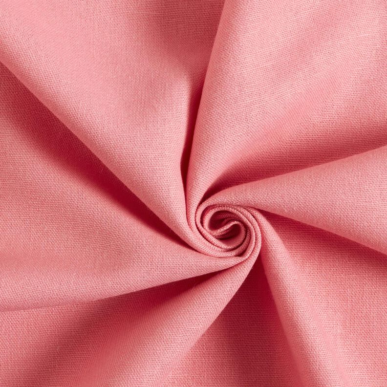 pure heavy linen Plain – dusky pink,  image number 1