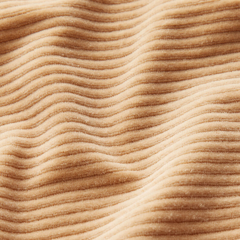 Chunky Corduroy Jersey Cross ribs – beige, image number 2