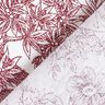Decor Fabric Canvas romance – white/carmine,  thumbnail number 4